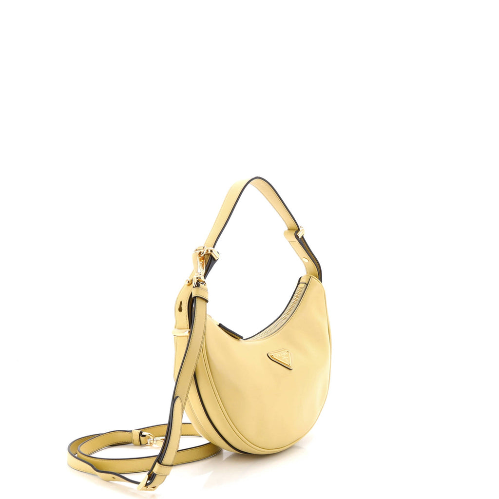 Arque Half Moon Hobo Leather Small