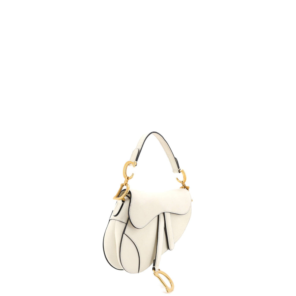 Saddle Handbag Leather Mini