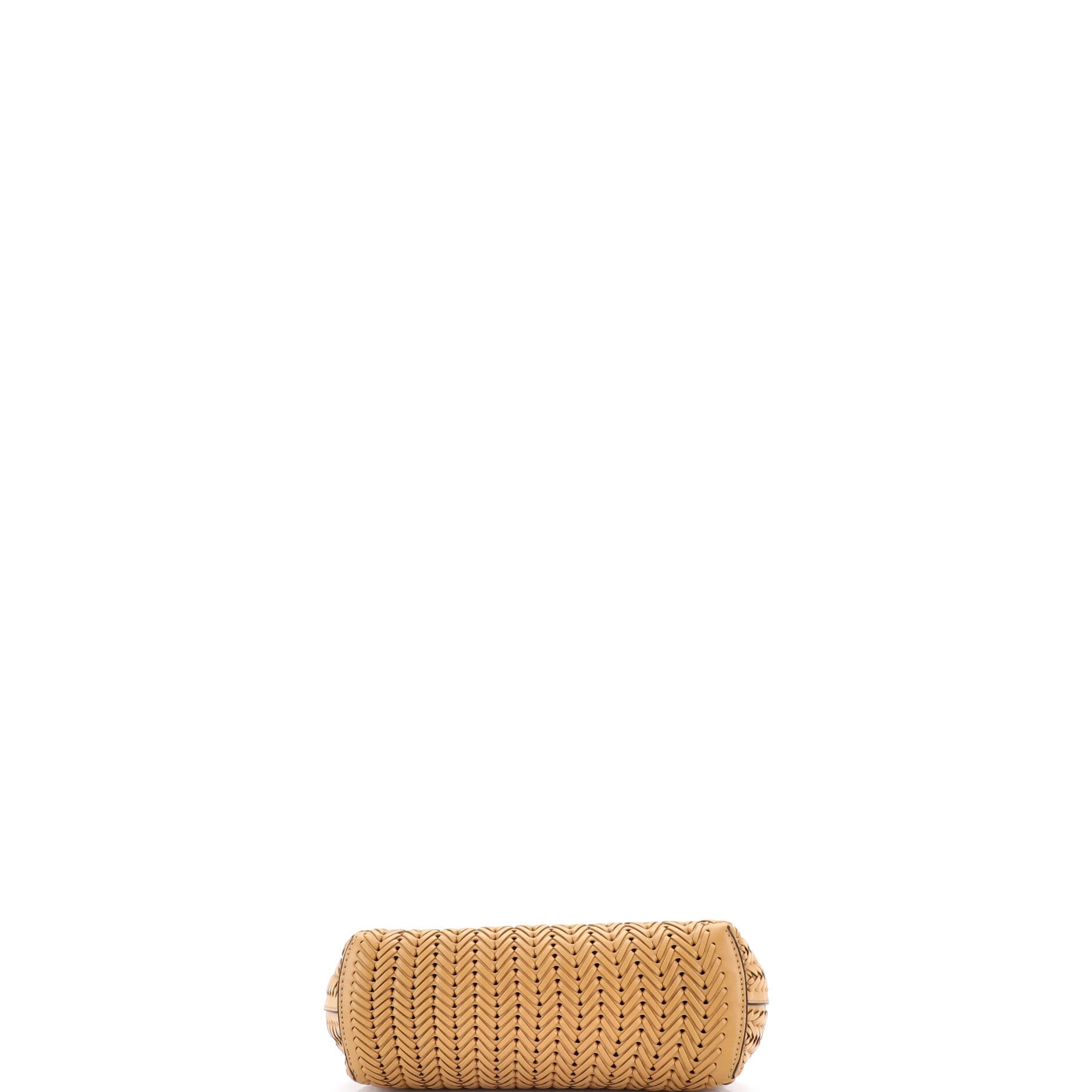 First Bag Woven Leather Small