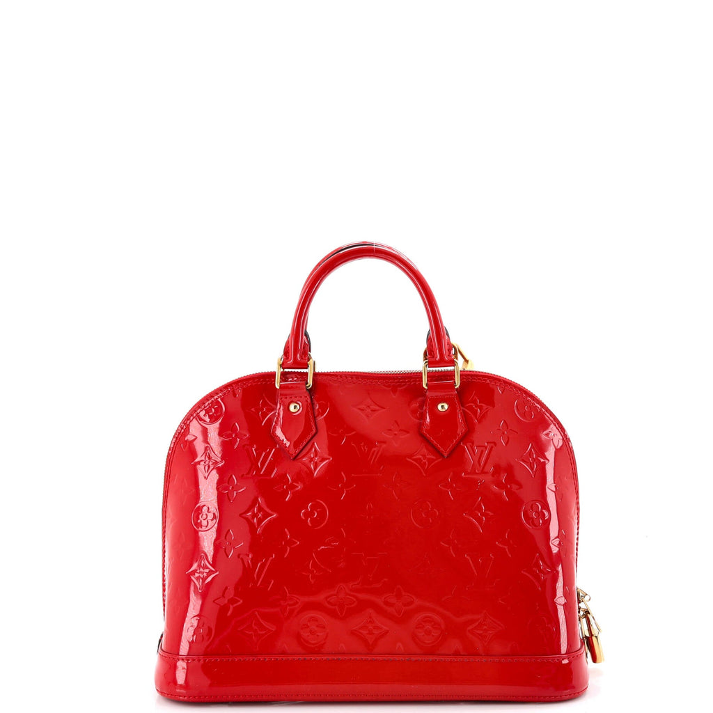 Alma Handbag Monogram Vernis PM