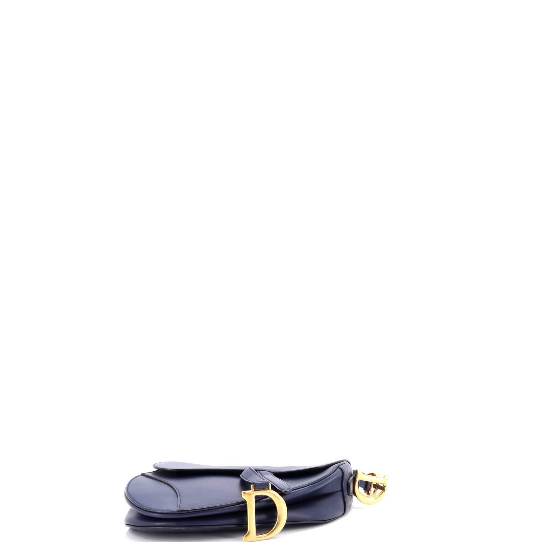 Saddle Handbag Leather Medium