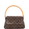 Looping Handbag Monogram Canvas Mini
