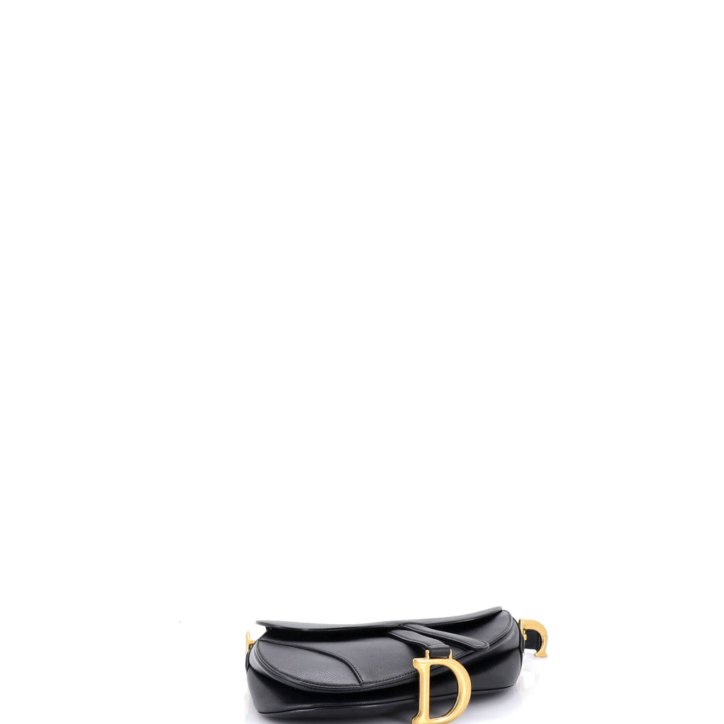 Saddle Handbag Leather Medium