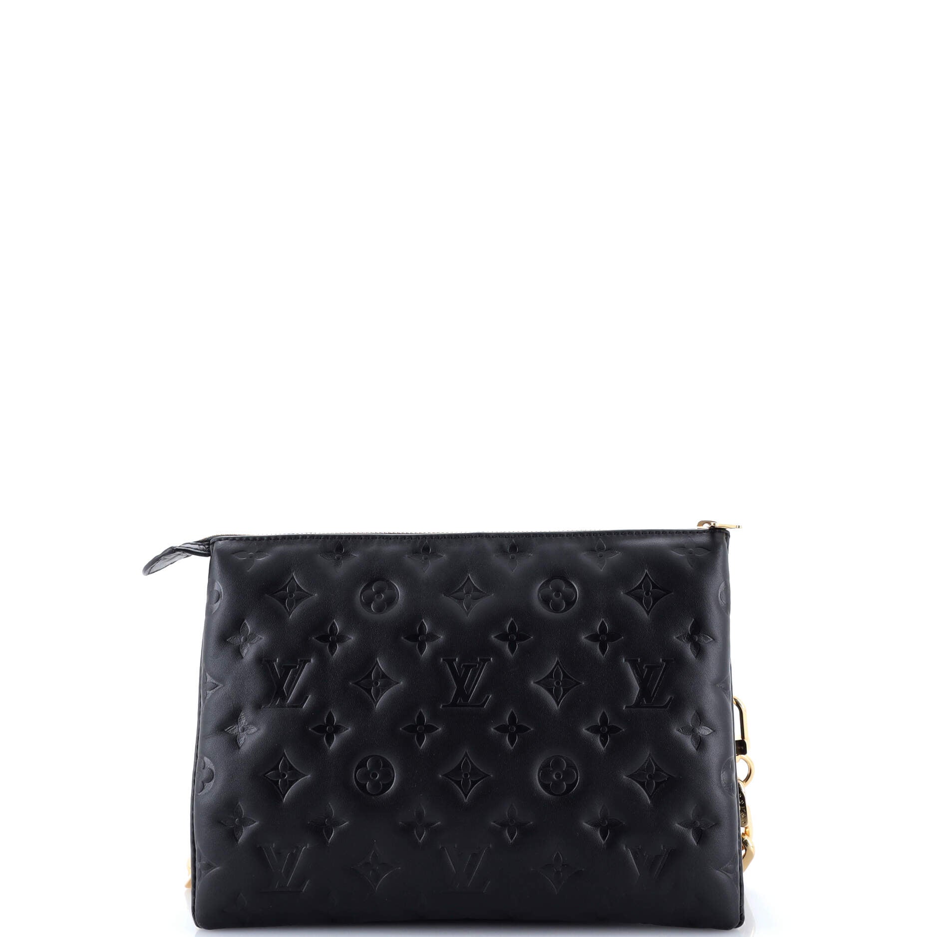 Coussin Bag Monogram Embossed Lambskin PM