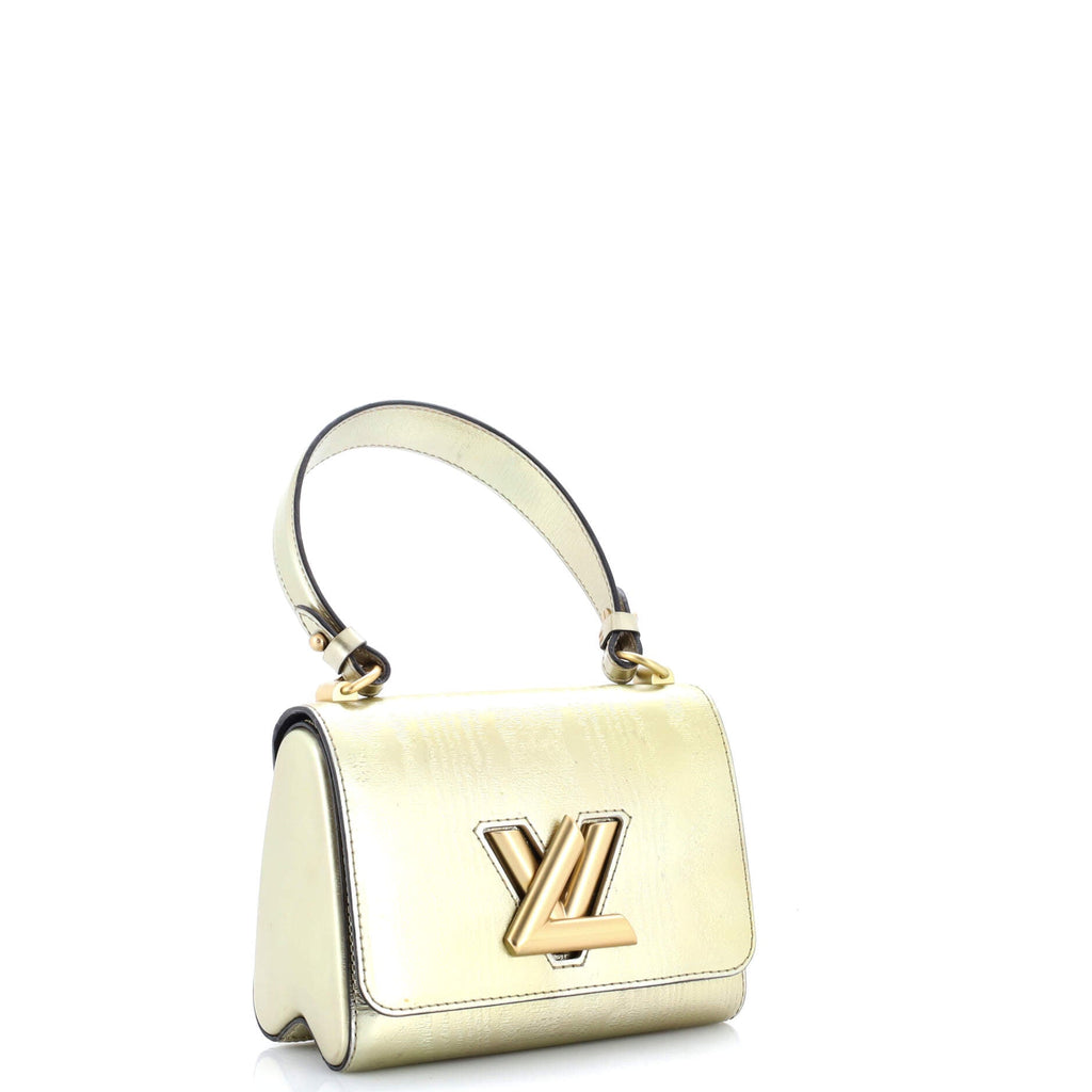 Twist Handbag Gravity Gold Calfskin PM