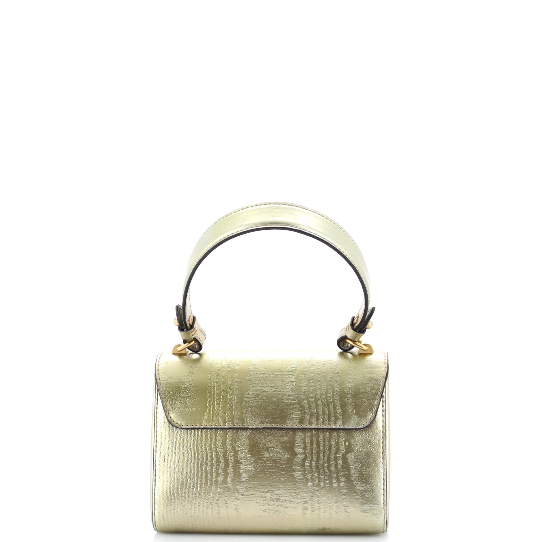Twist Handbag Gravity Gold Calfskin PM