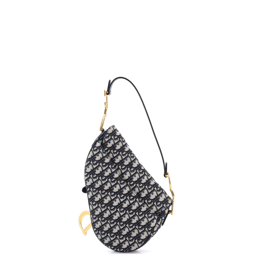 Saddle Handbag Oblique Canvas Medium