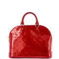 Alma Handbag Monogram Vernis PM