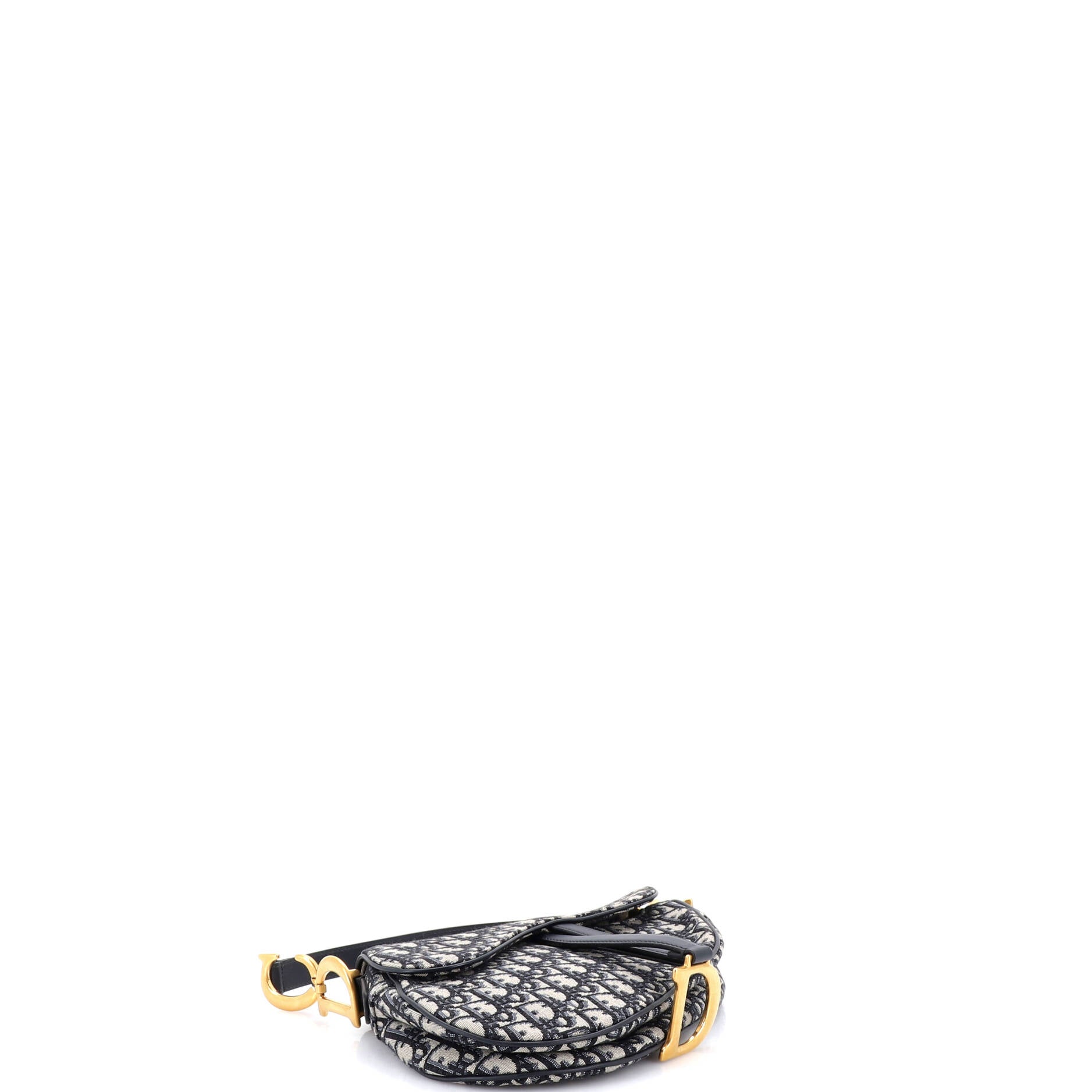Saddle Handbag Oblique Canvas Medium