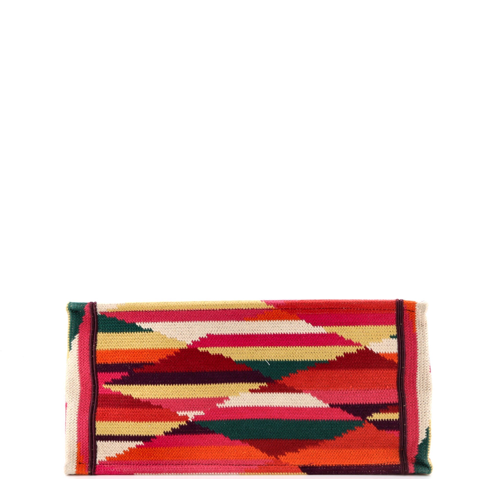 Book Tote Embroidered Canvas Medium