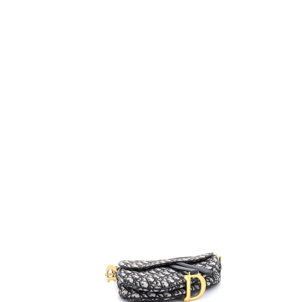 Saddle Handbag Oblique Canvas Medium