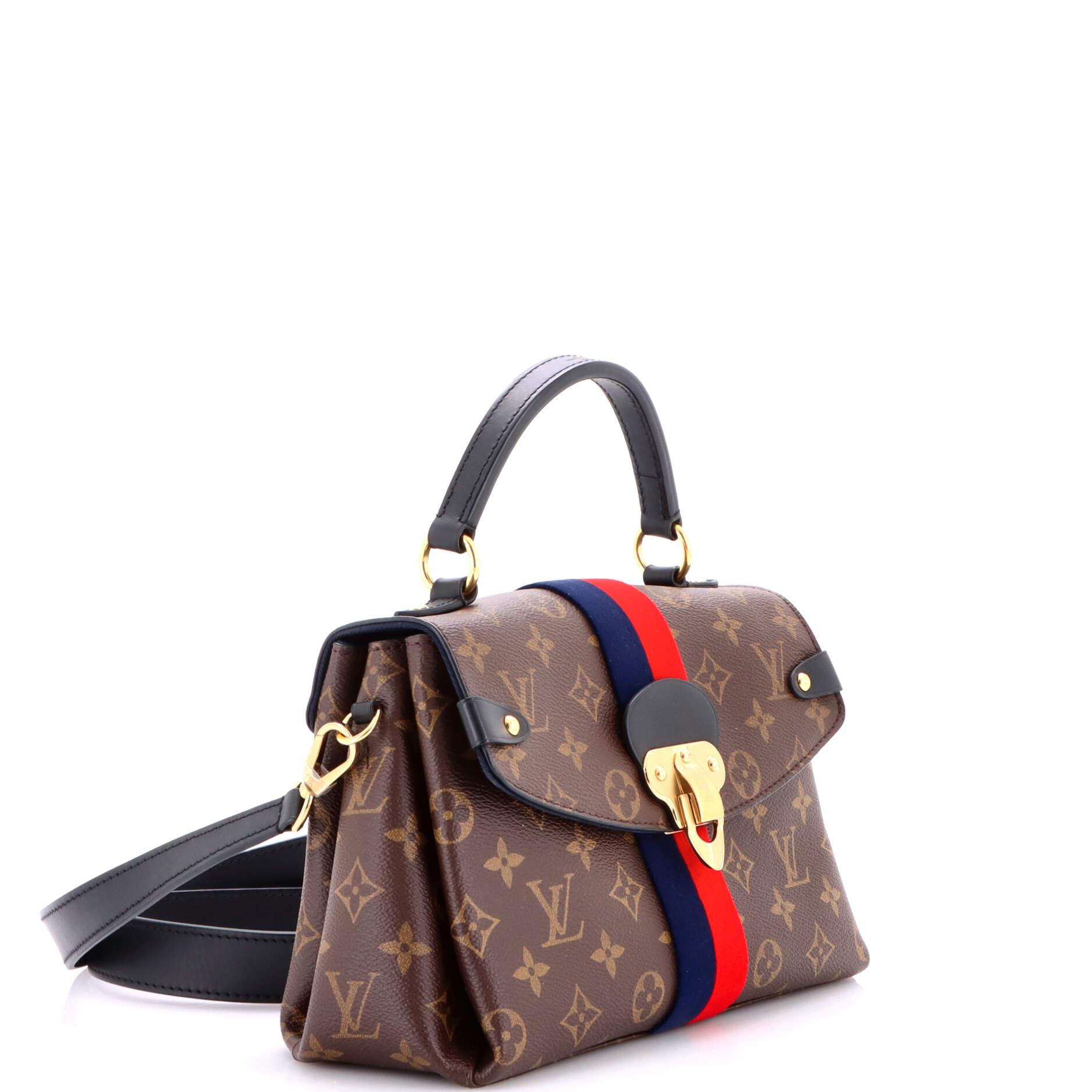 Georges Handbag Monogram Canvas BB