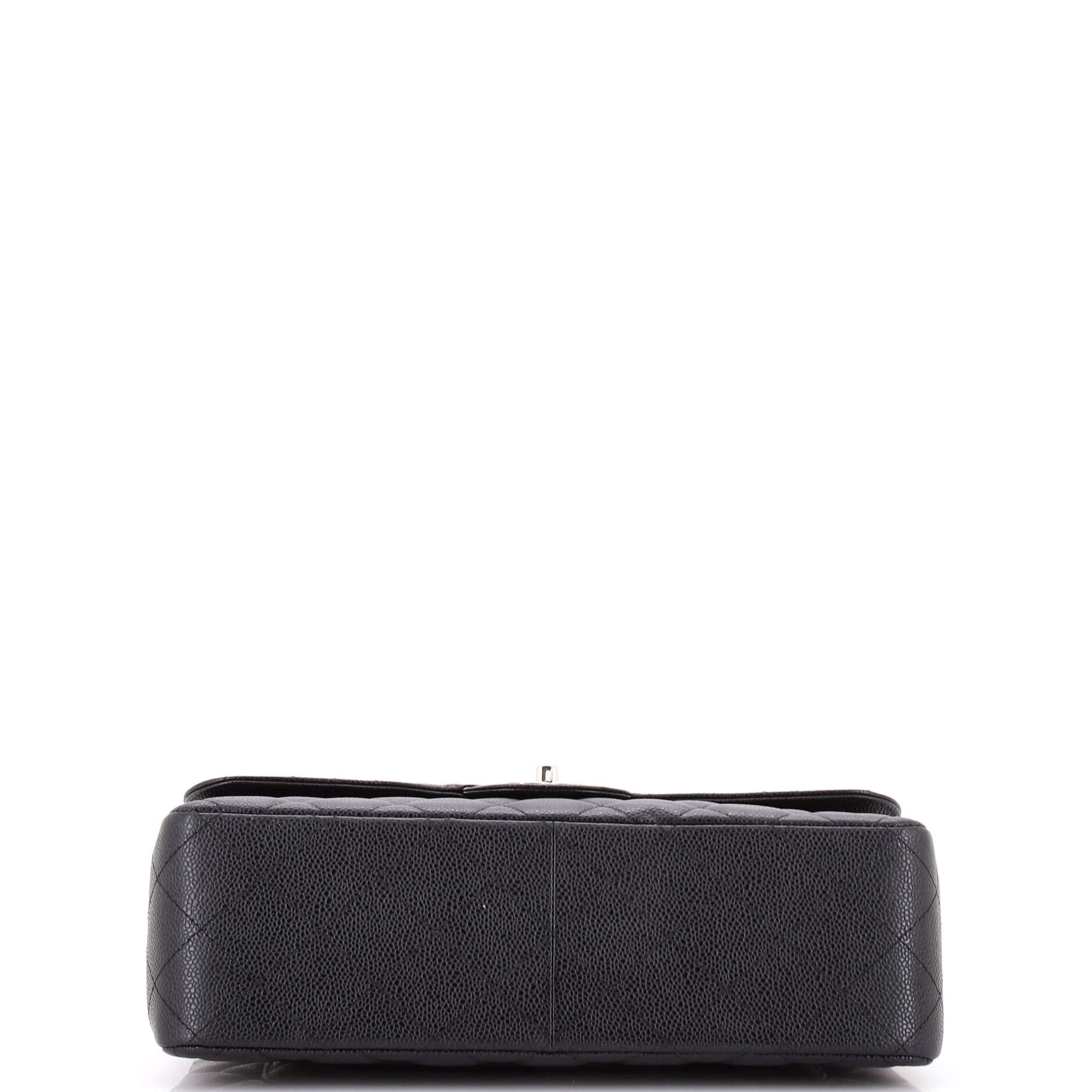 Classic Double Flap Bag Quilted Caviar Jumbo