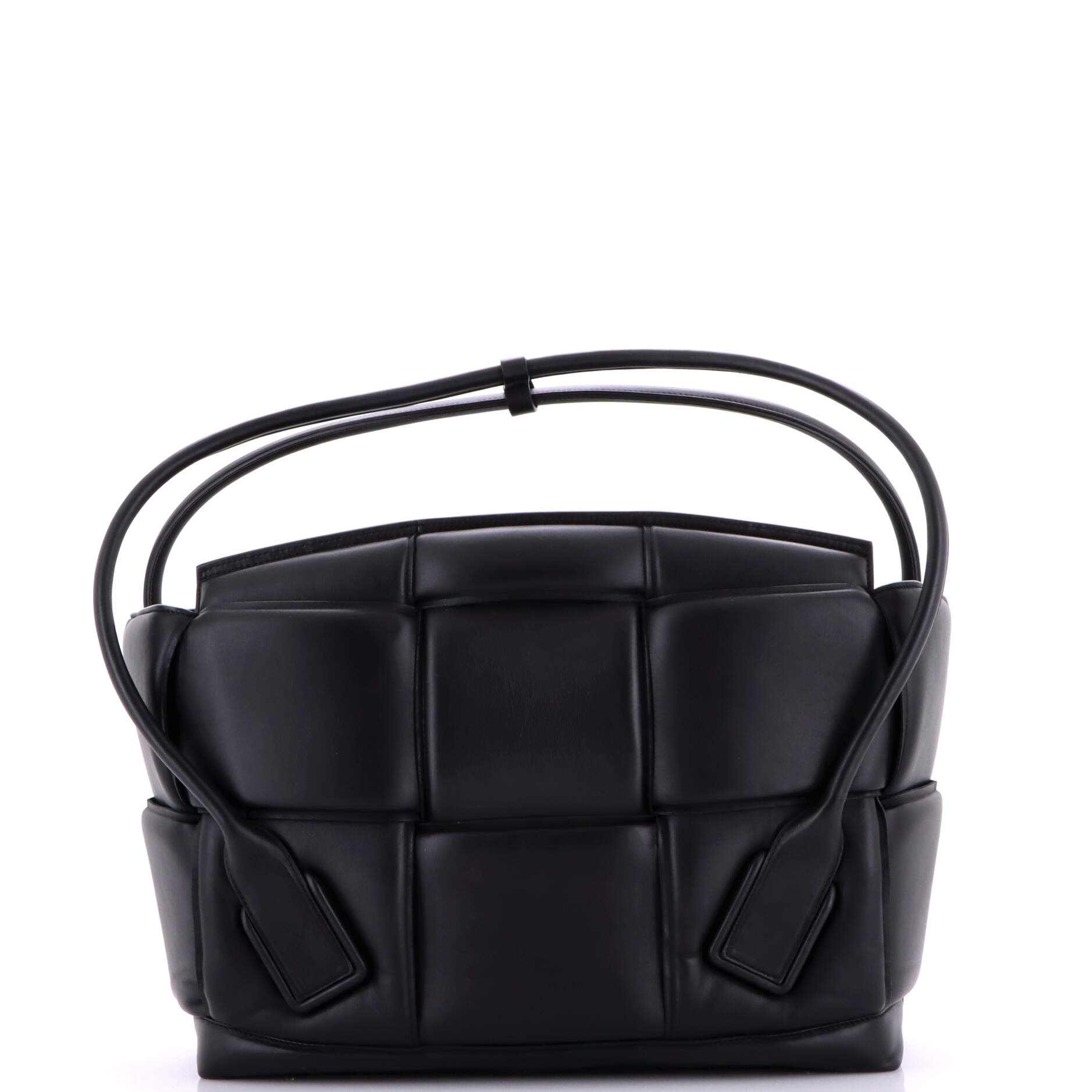 Arco Bag Padded Maxi Intrecciato Leather Large