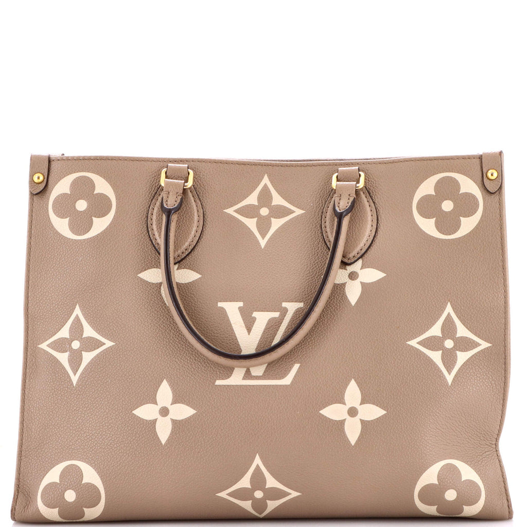 OnTheGo Tote Bicolor Monogram Empreinte Giant MM