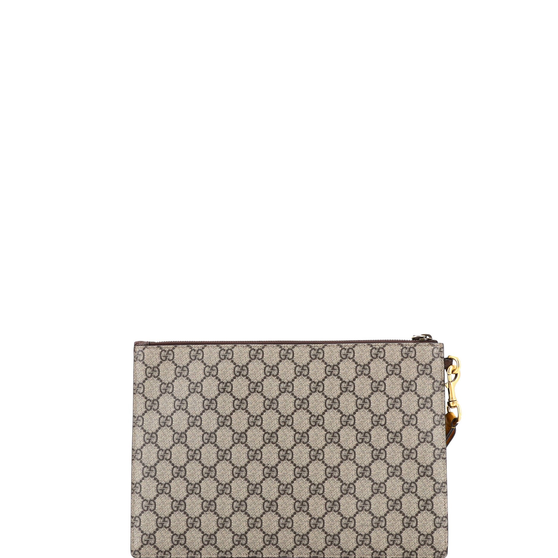 Neo Vintage Wristlet Pouch GG Coated Canvas