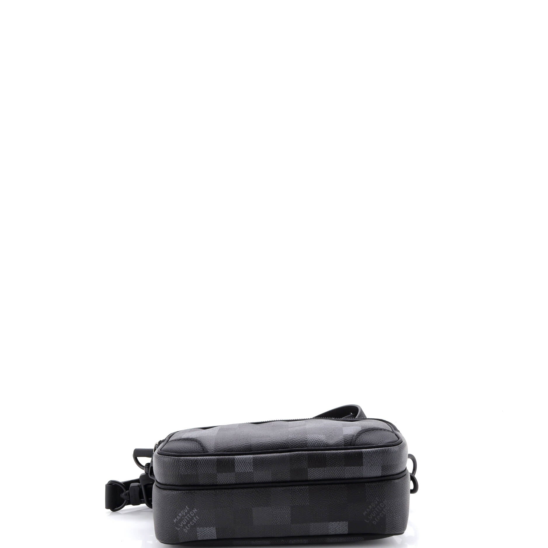 Nil NM Messenger Bag Damoflage Black Coated Canvas