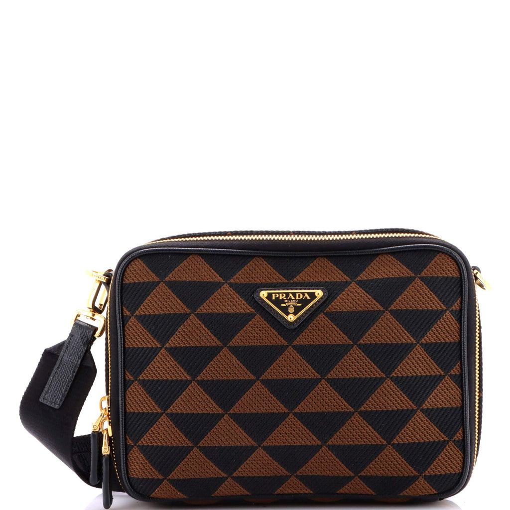 Symbole Zip Around Shoulder Bag Jacquard