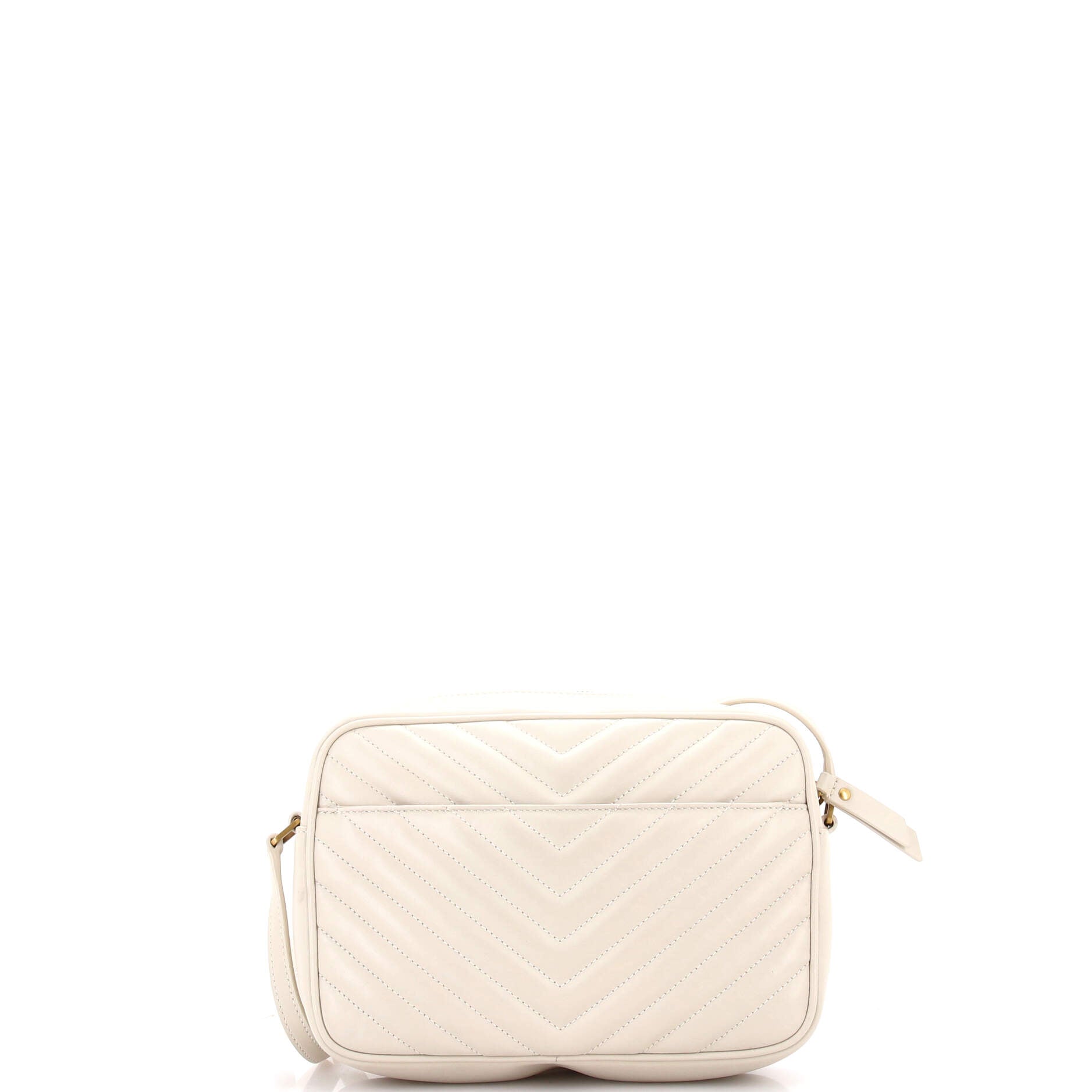 Lou Camera Bag Matelasse Chevron Leather Small