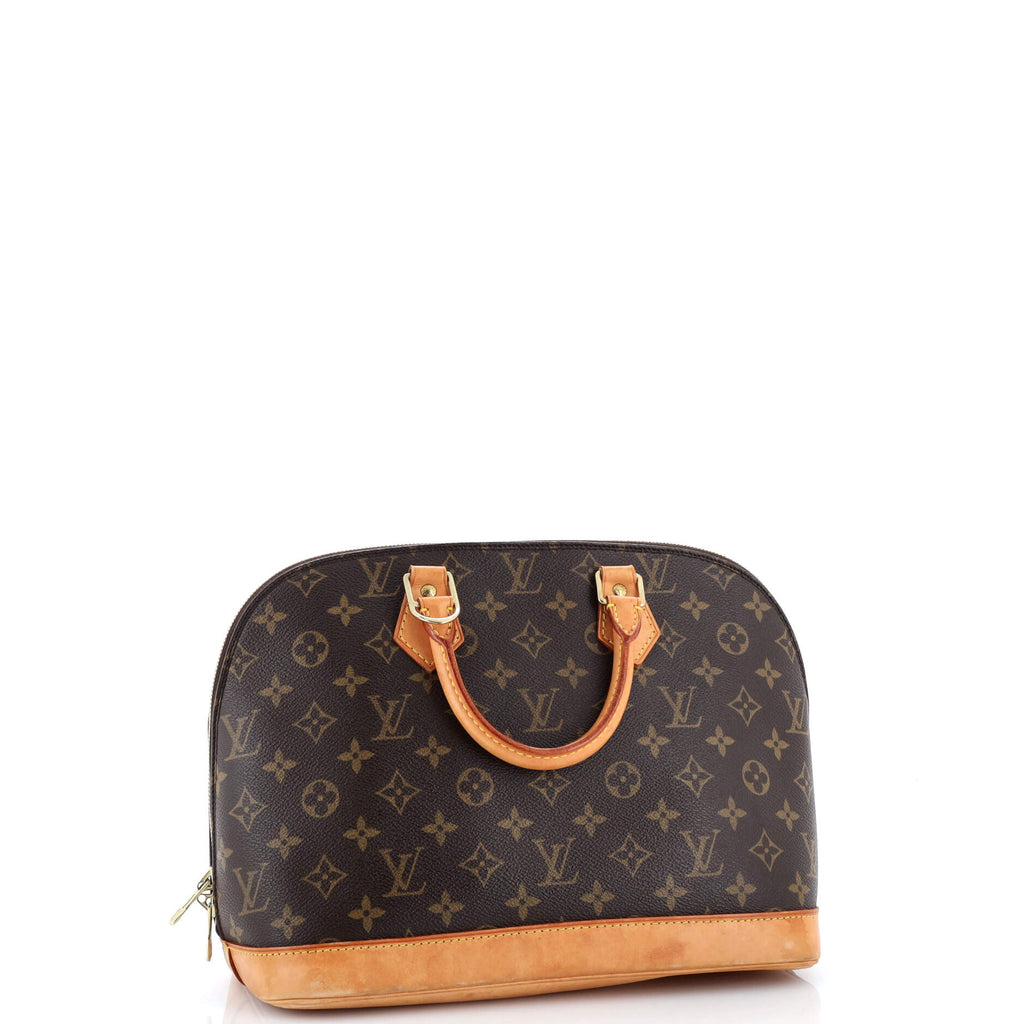 Vintage Alma Handbag Monogram Canvas PM