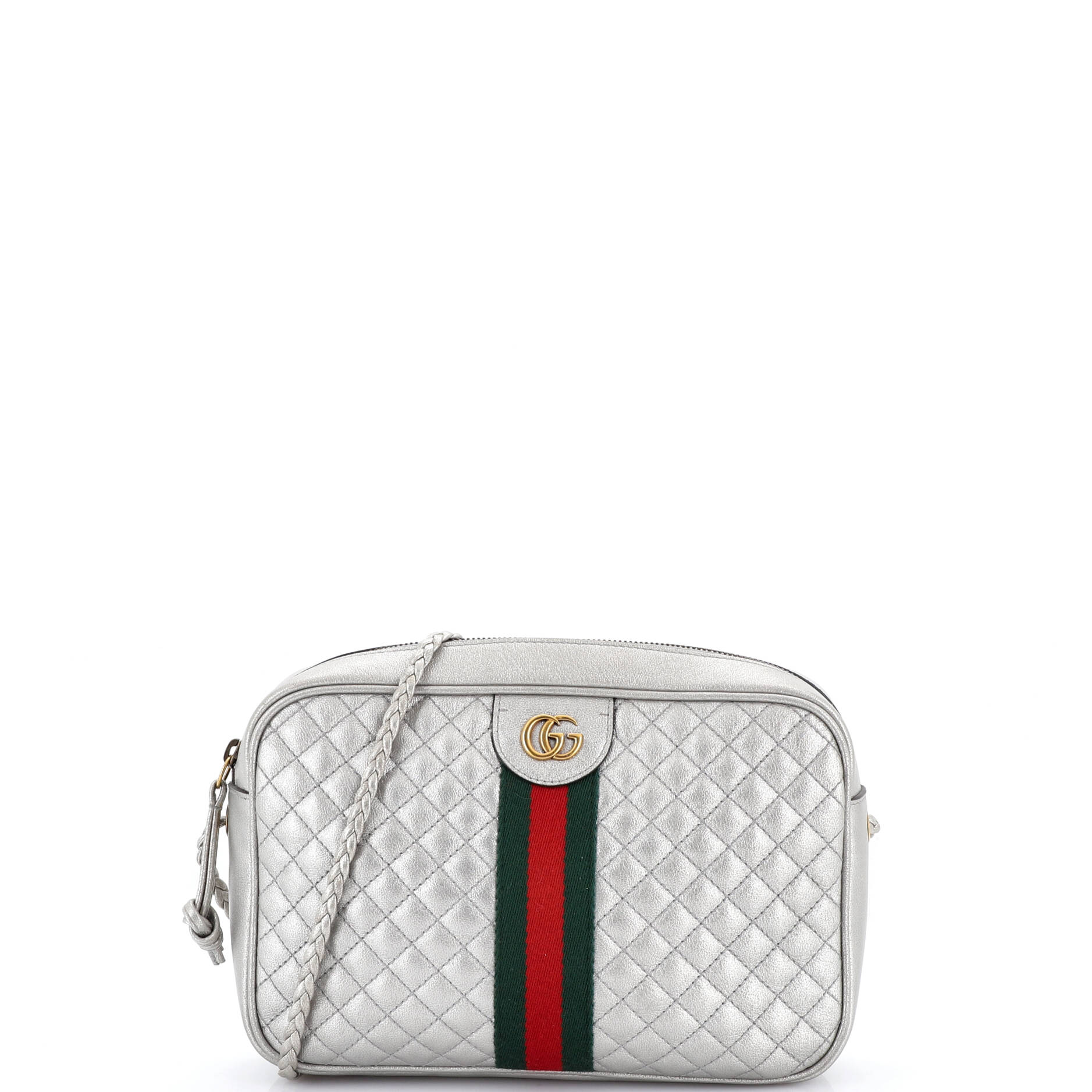 Trapuntata Camera Bag Quilted Leather Small