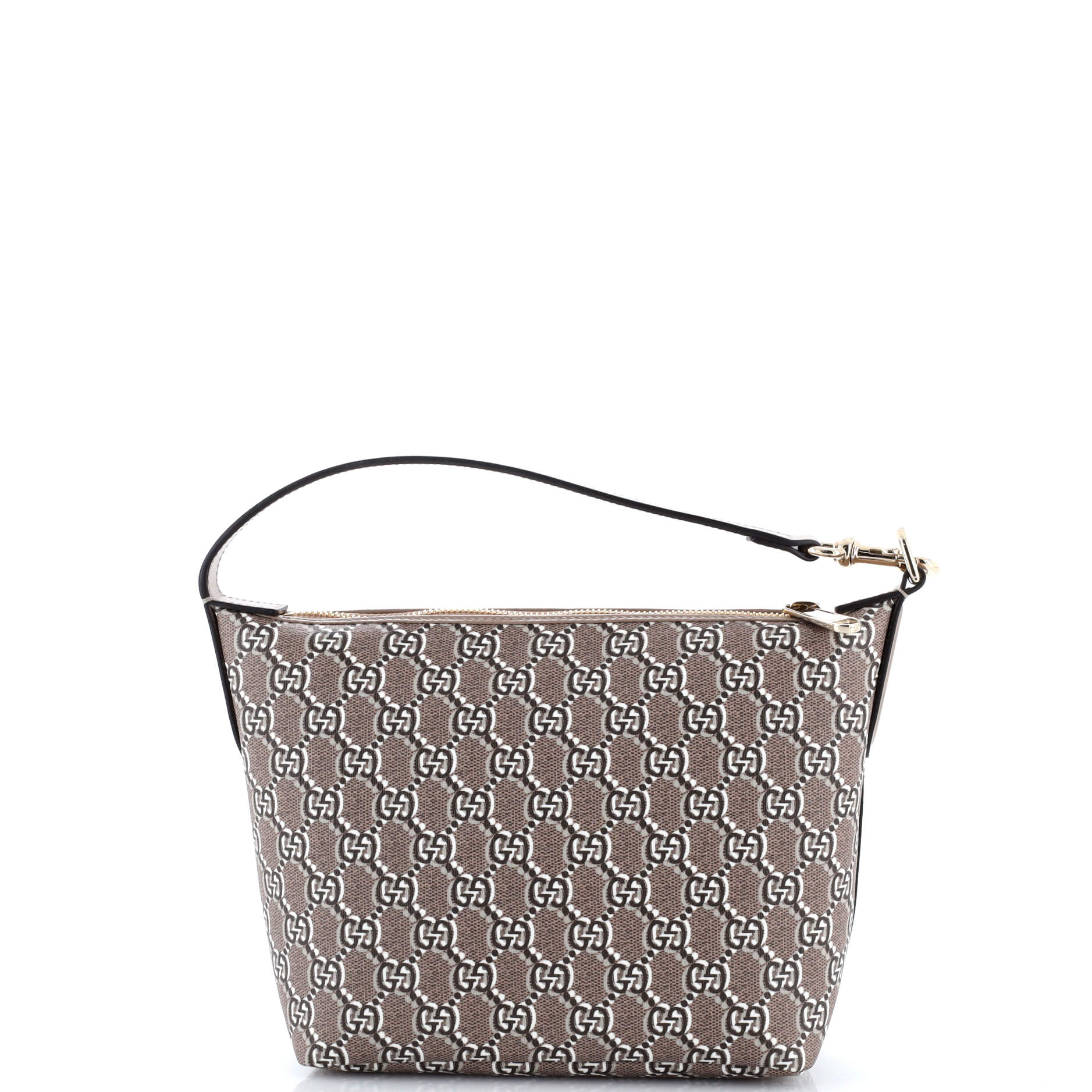 Ophidia Zip Shoulder Bag GG Shadow Coated Canvas Super Mini