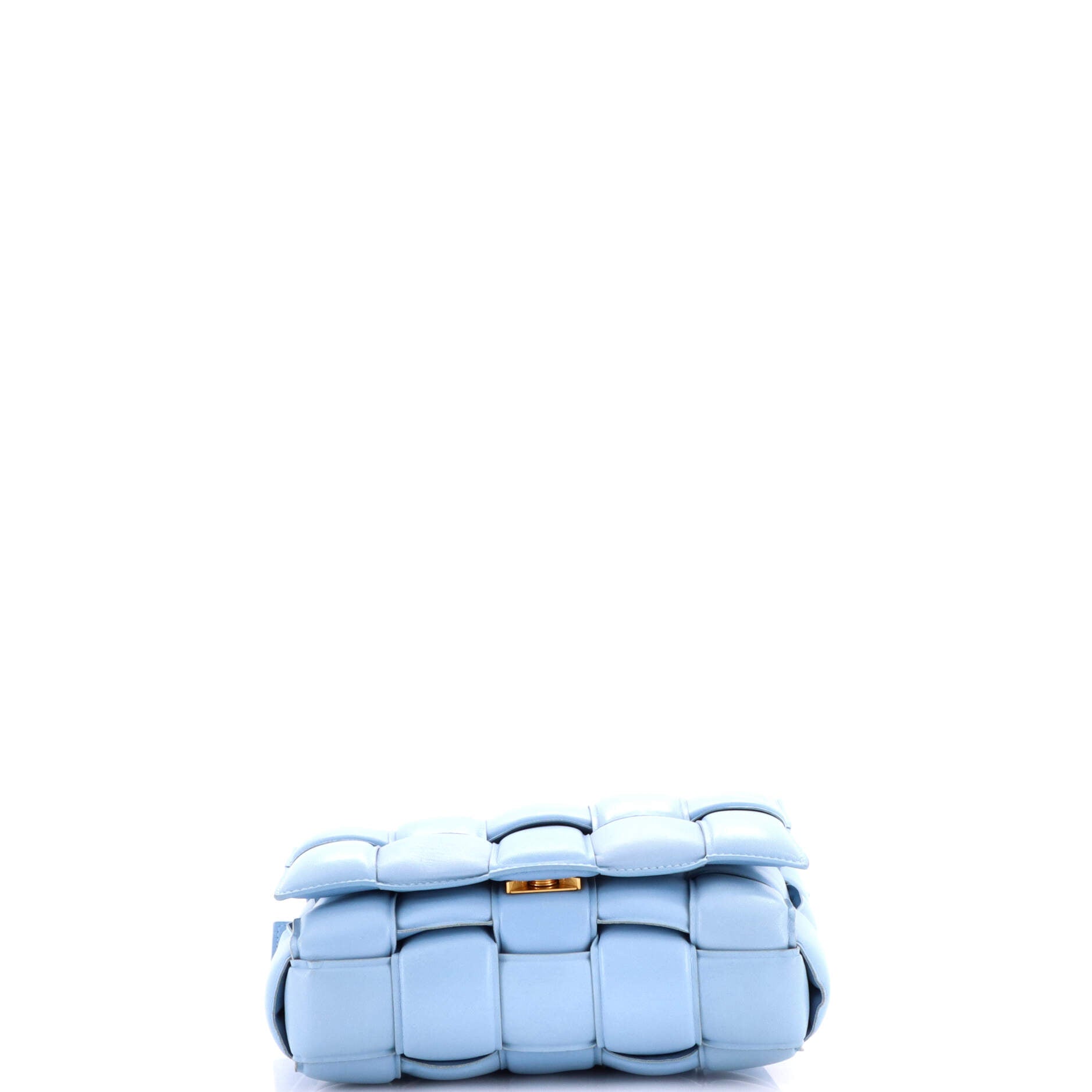 Cassette Crossbody Bag Padded Maxi Intrecciato Leather