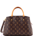 Montaigne Handbag Monogram Canvas BB