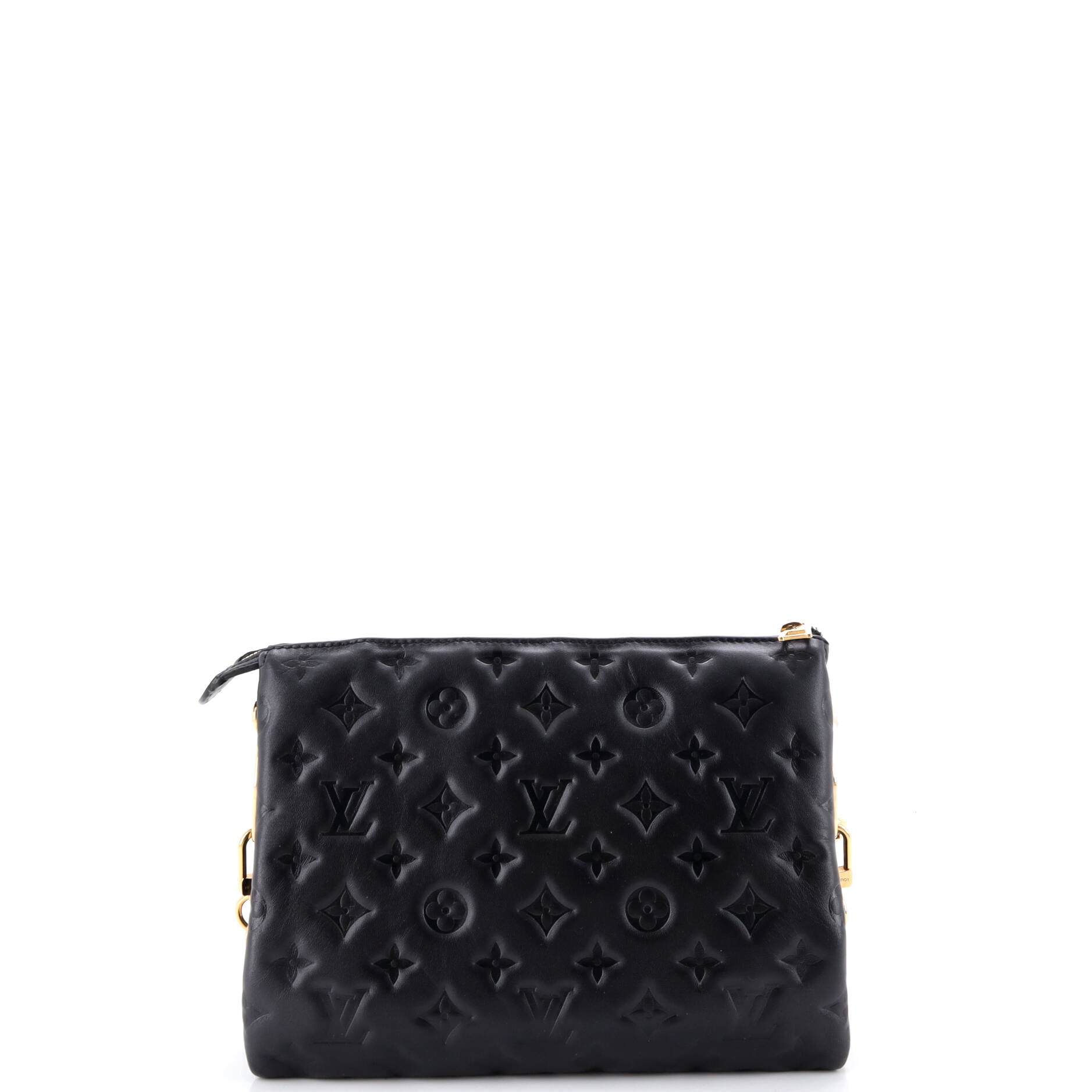Coussin Bag Monogram Embossed Lambskin PM