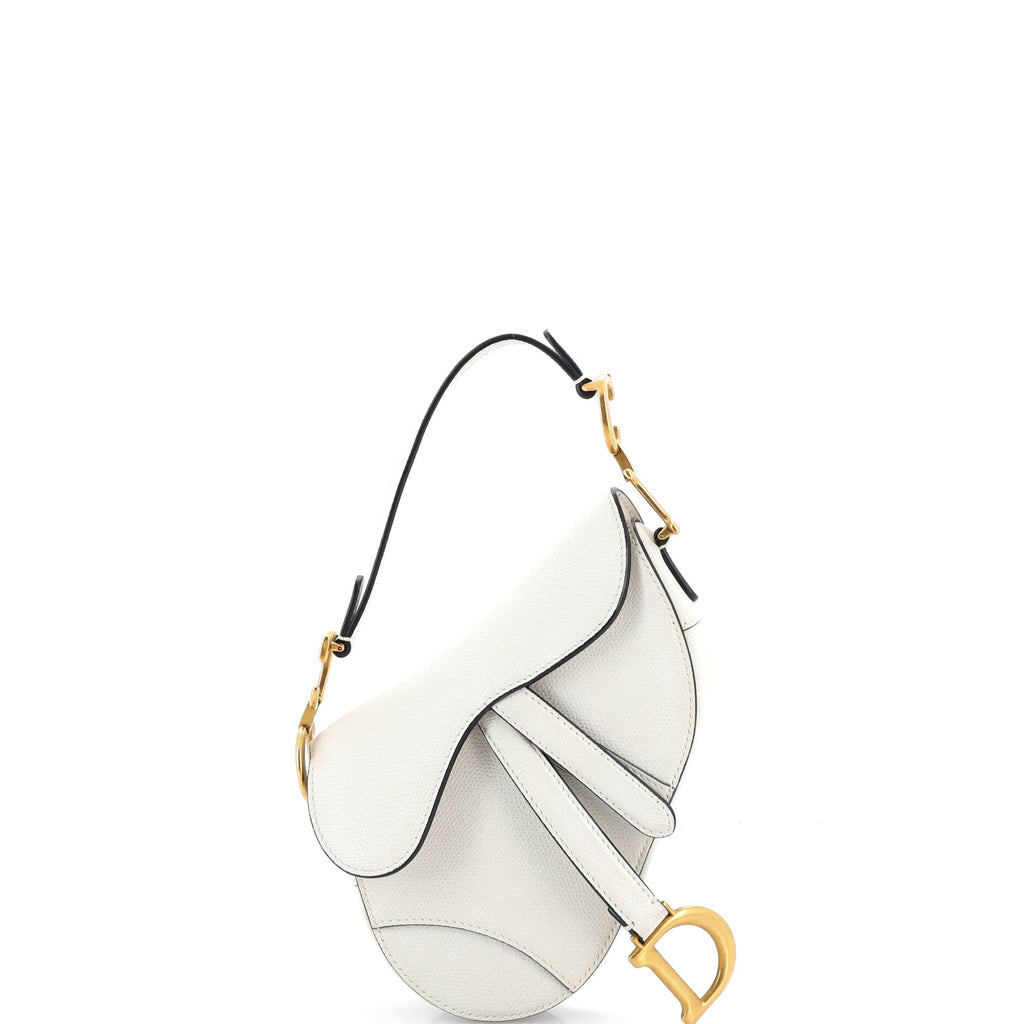 Saddle Handbag Leather Mini