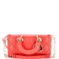 Lady D-Joy Bag Cannage Quilt Lambskin Small