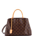 Montaigne Handbag Monogram Canvas MM