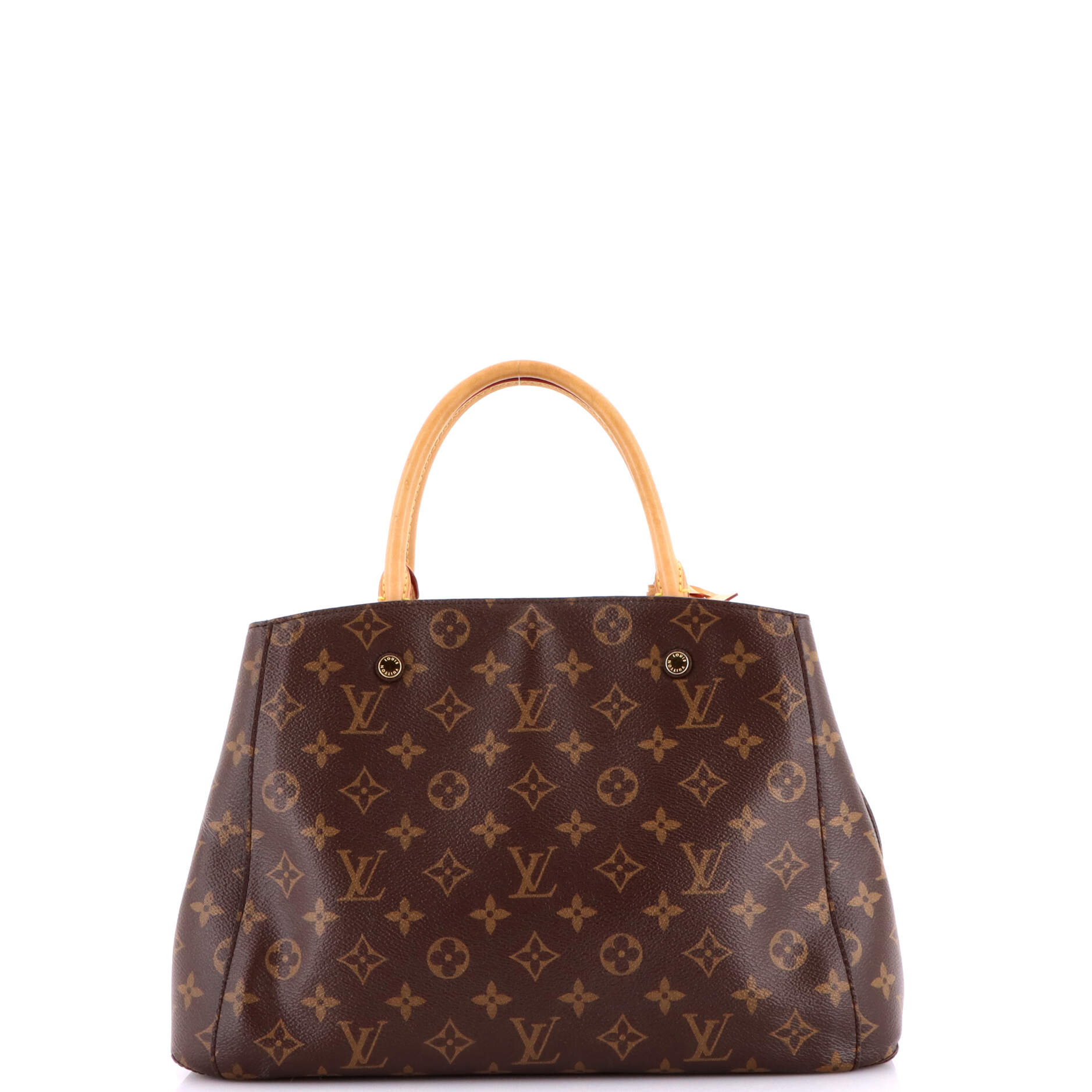Montaigne Handbag Monogram Canvas MM
