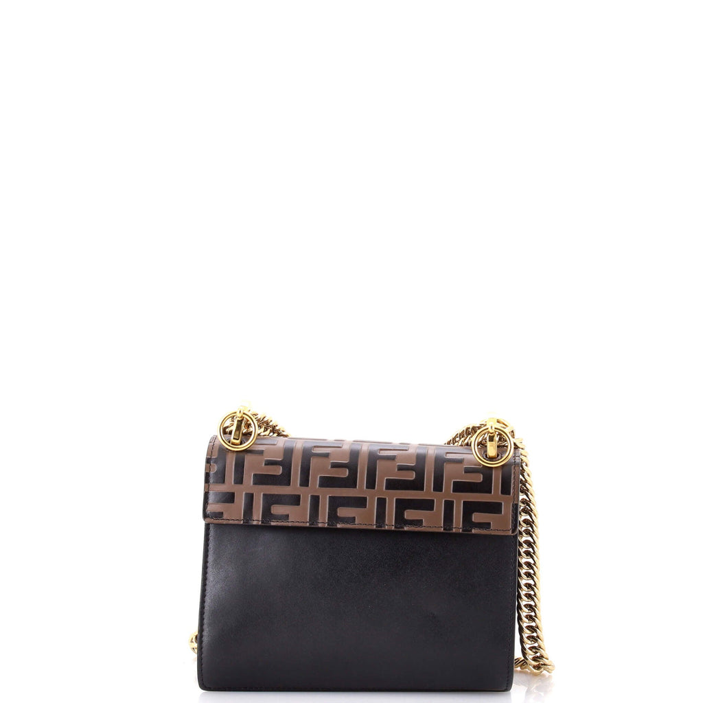 Kan I Bag Zucca Embossed Leather Small