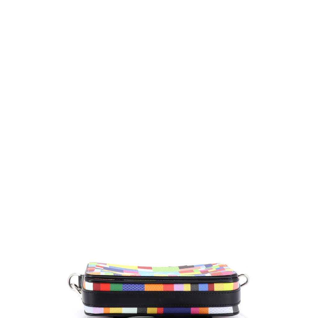 Studio Messenger Bag Limited Edition Multicolor Damier Graphite 3D