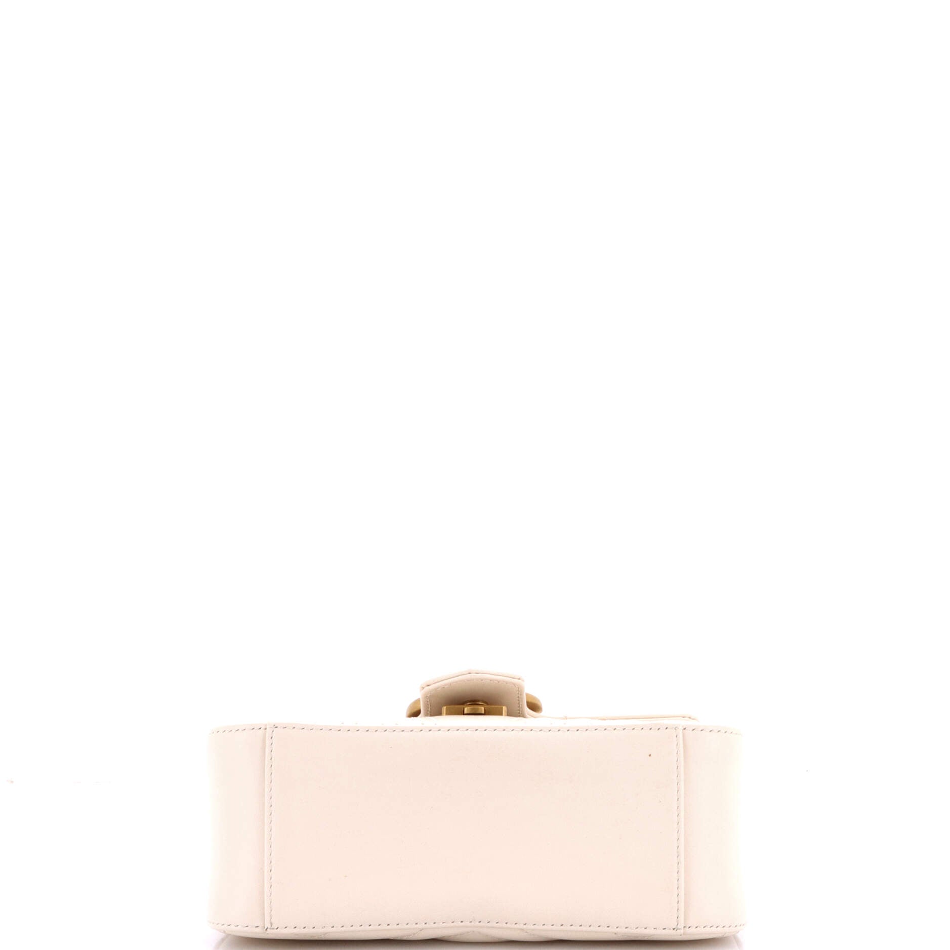 GG Marmont Top Handle Flap Bag Matelasse Leather Mini