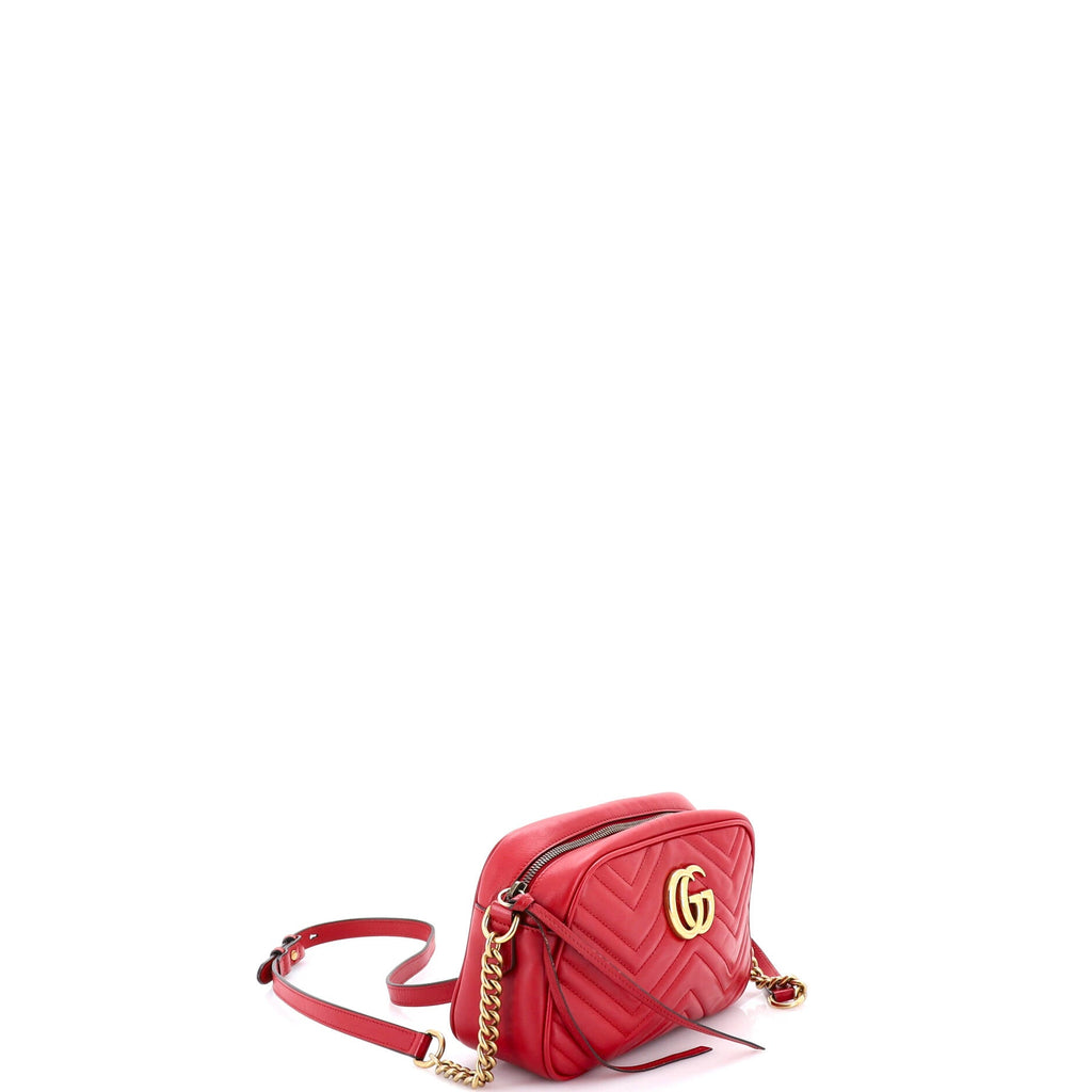 GG Marmont Shoulder Bag Matelasse Leather Small