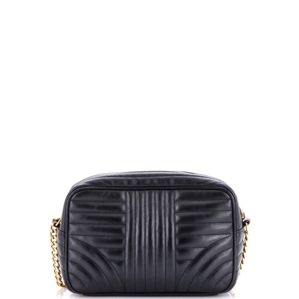 Camera Bag Diagramme Quilted Leather Small
