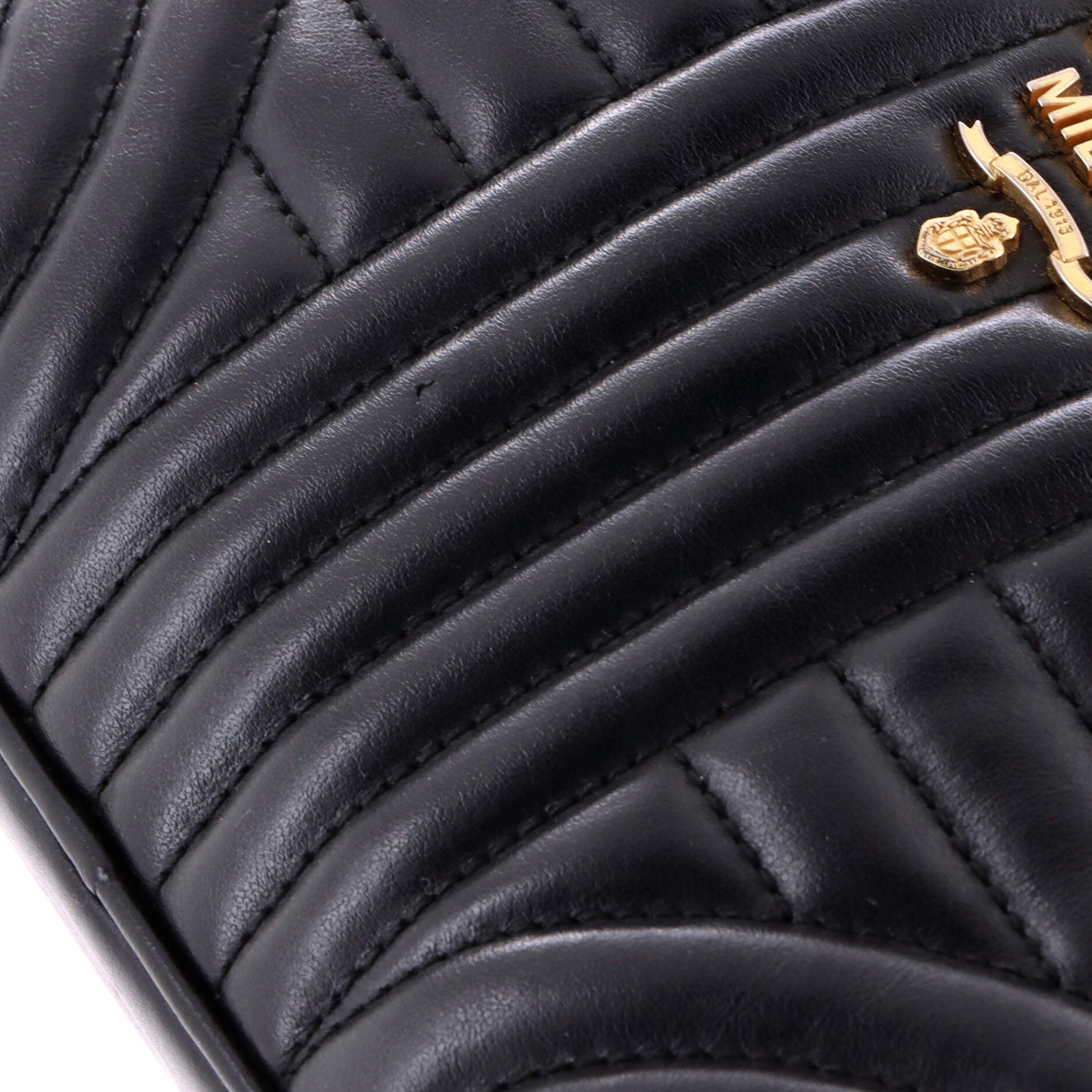 Camera Bag Diagramme Quilted Leather Small