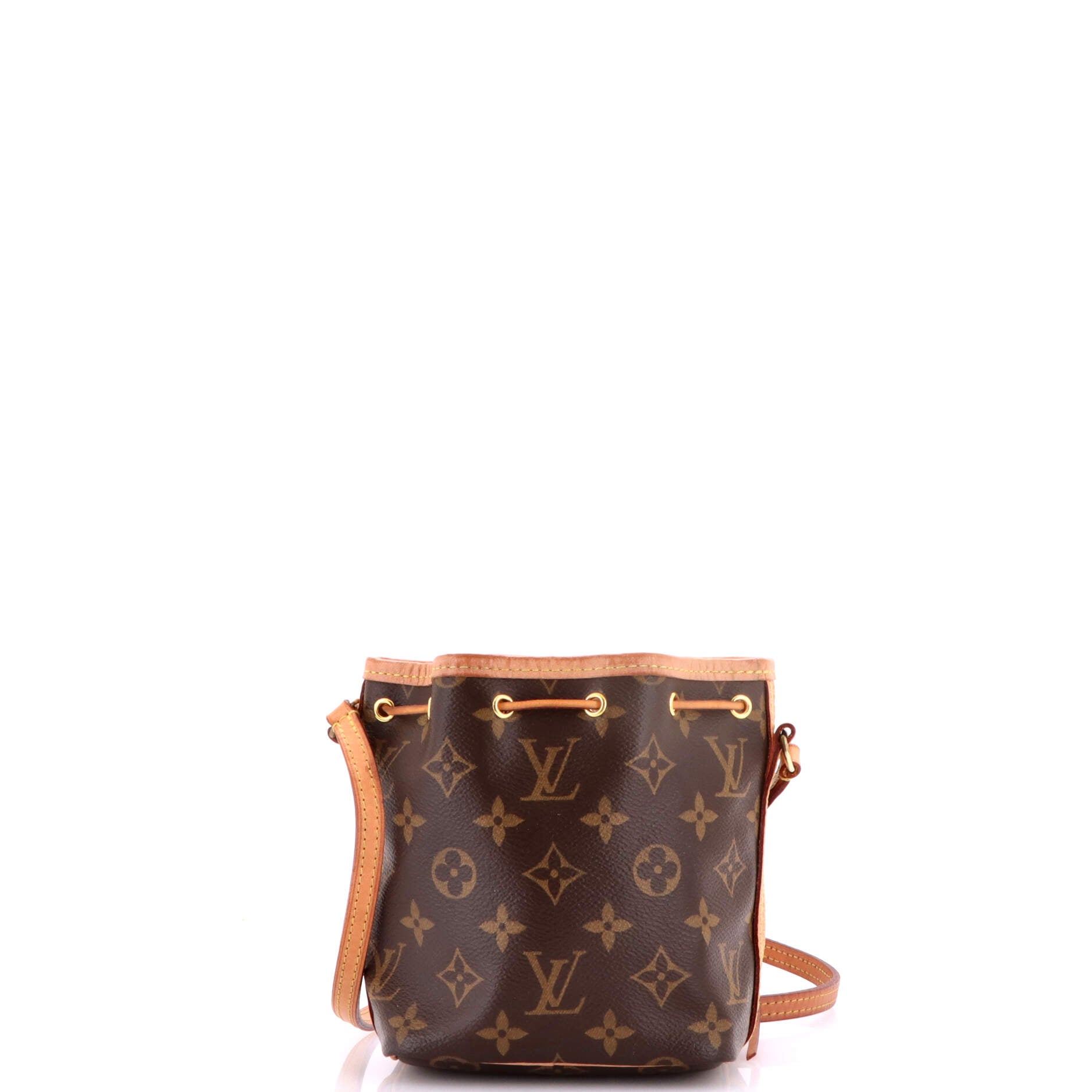 Noe Handbag Monogram Canvas Nano