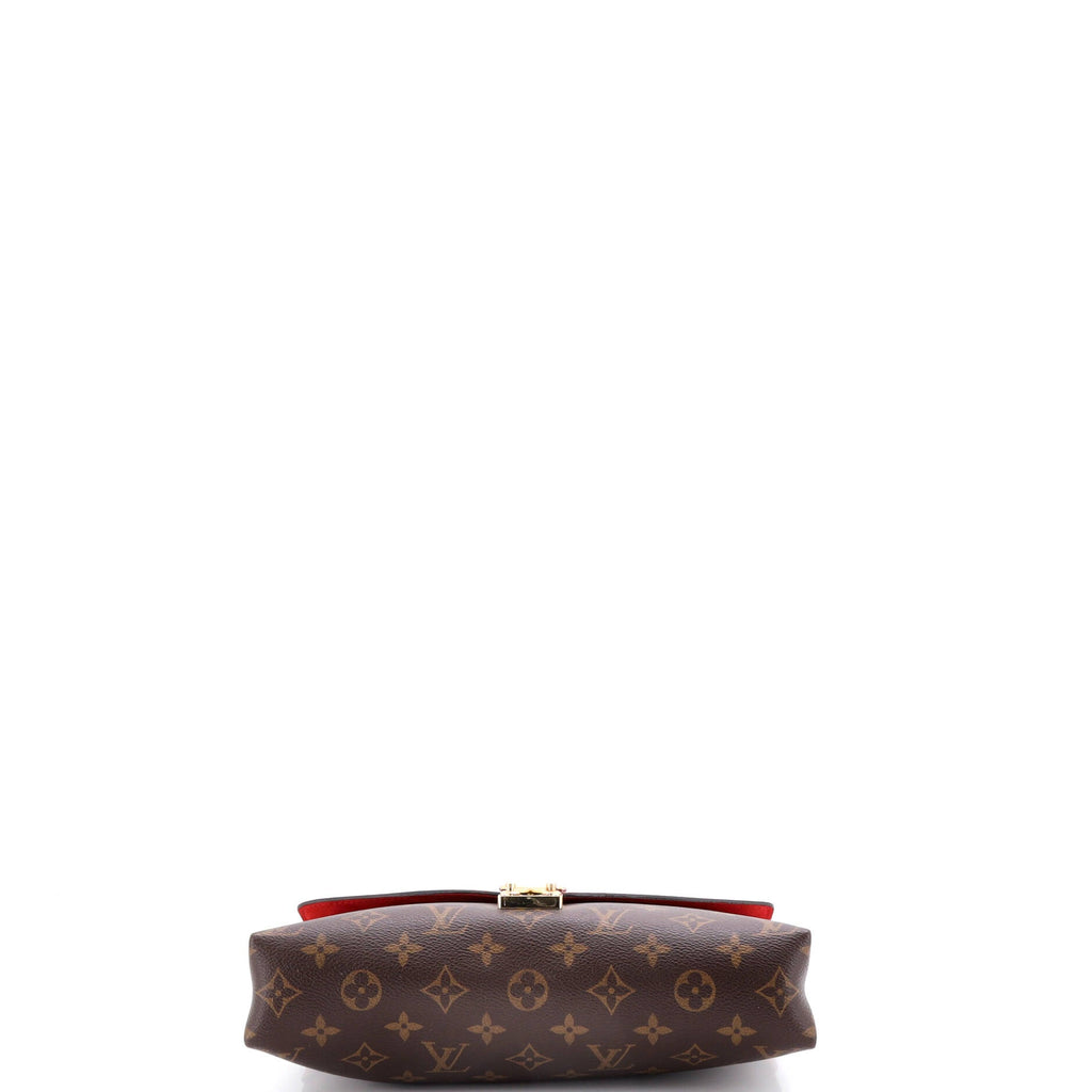 Pallas Chain Shoulder Bag Monogram Canvas and Calfskin