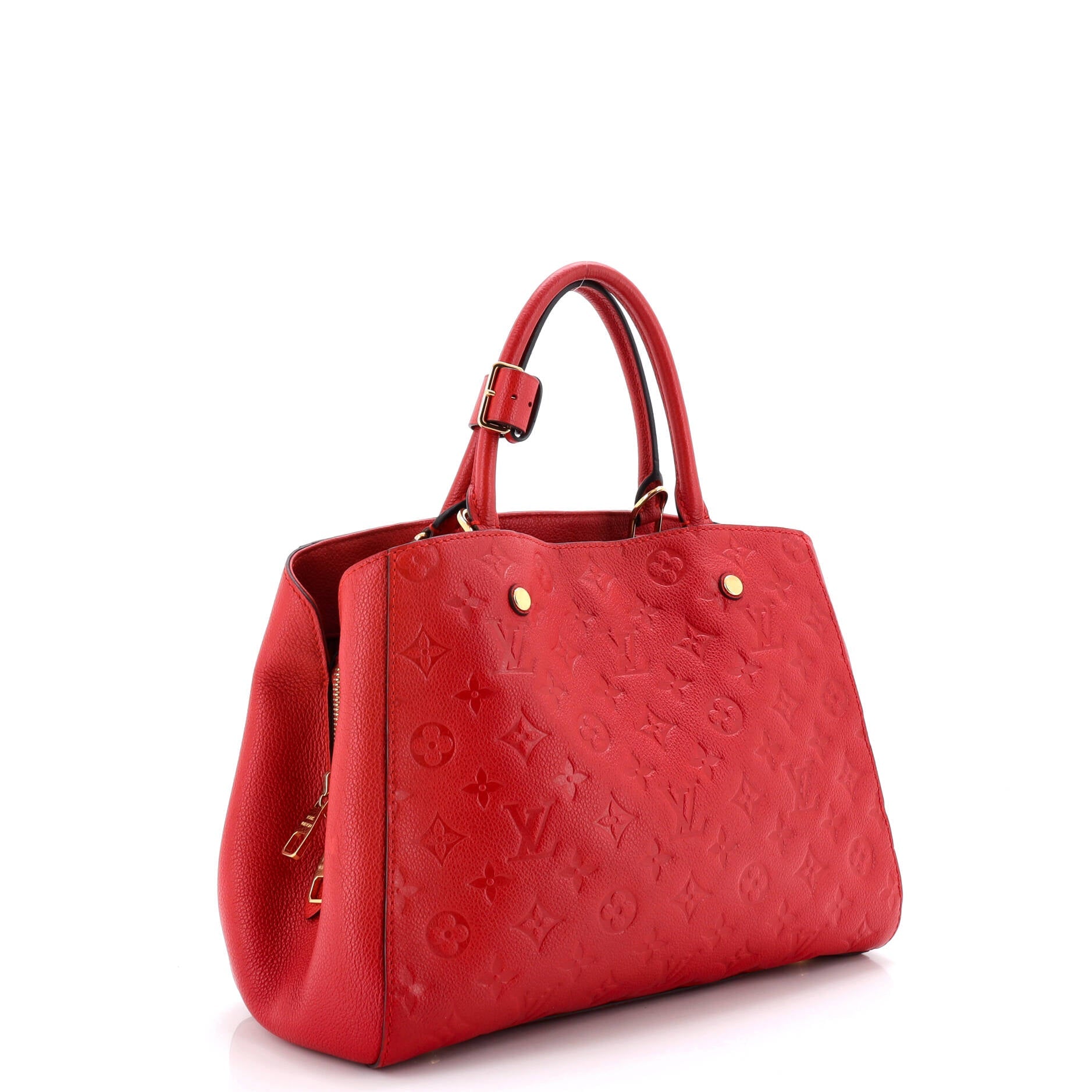 Montaigne Handbag Monogram Empreinte Leather MM
