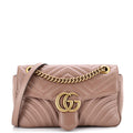 GG Marmont Flap Bag Matelasse Leather Medium
