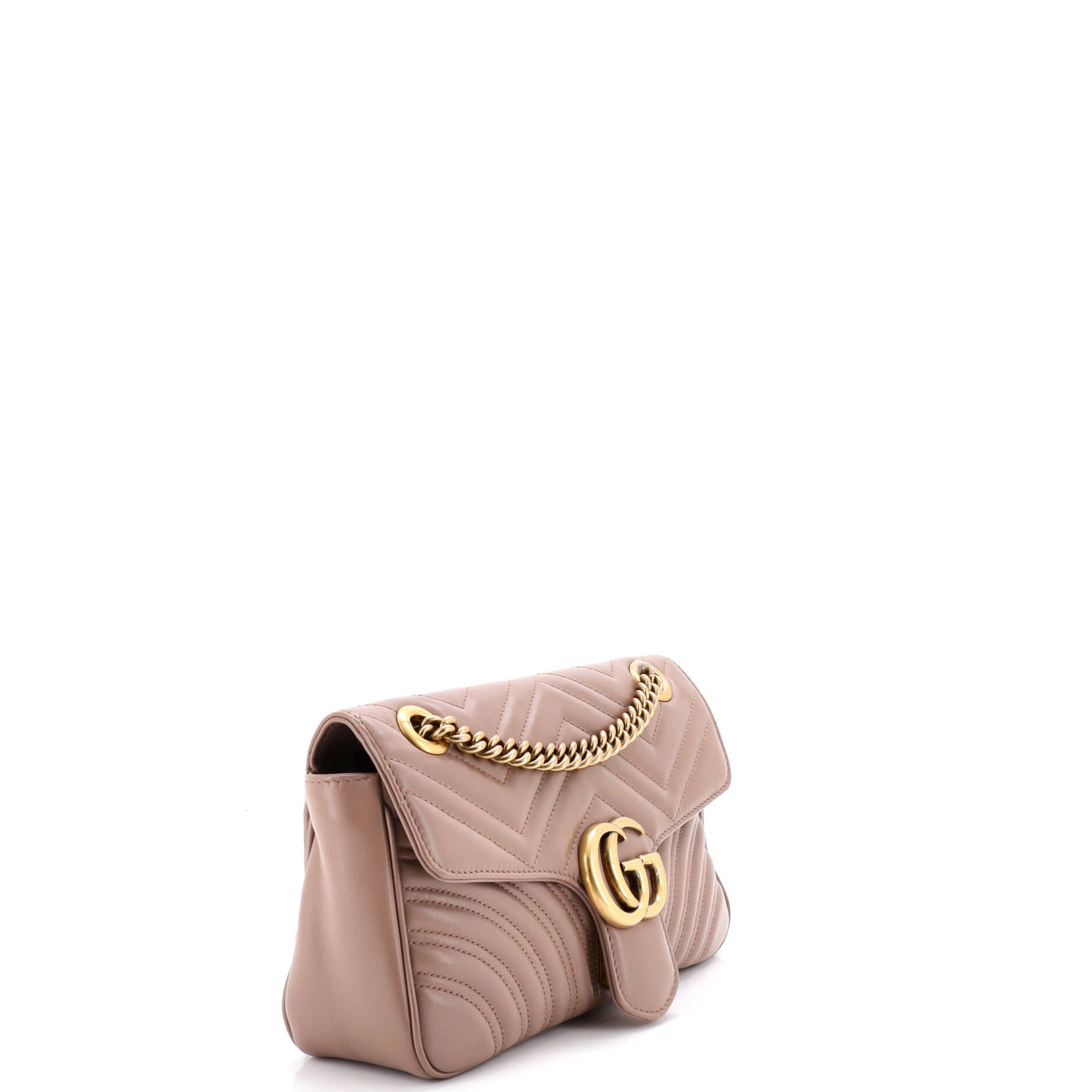 GG Marmont Flap Bag Matelasse Leather Medium