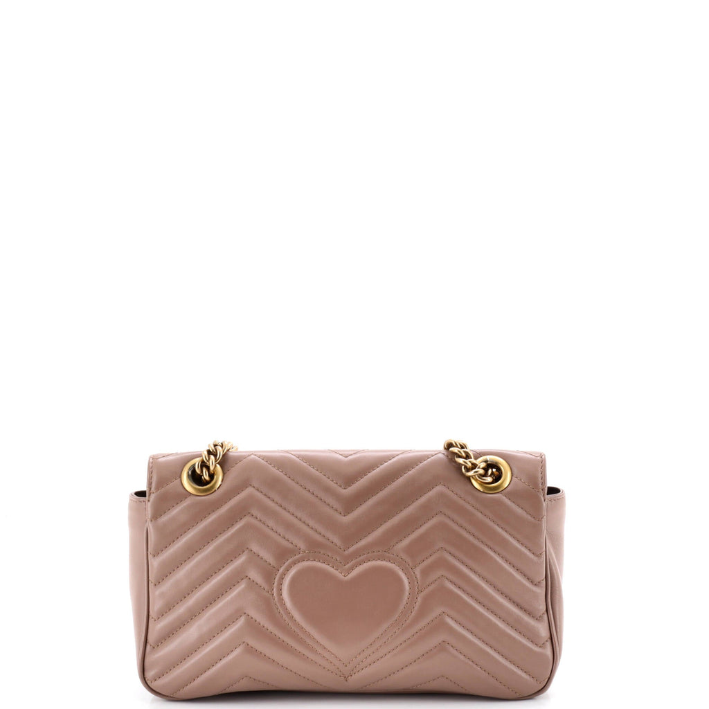 GG Marmont Flap Bag Matelasse Leather Medium