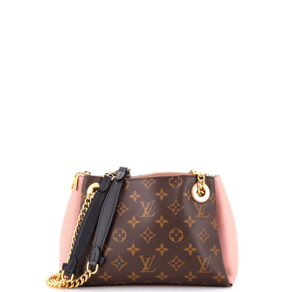 Surene Handbag Monogram Canvas with Leather BB