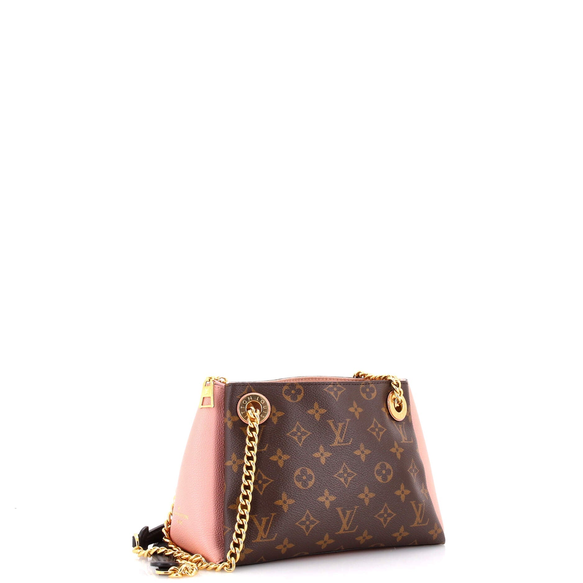 Surene Handbag Monogram Canvas with Leather BB