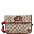 Neo Vintage Flap Belt Bag GG Coated Canvas