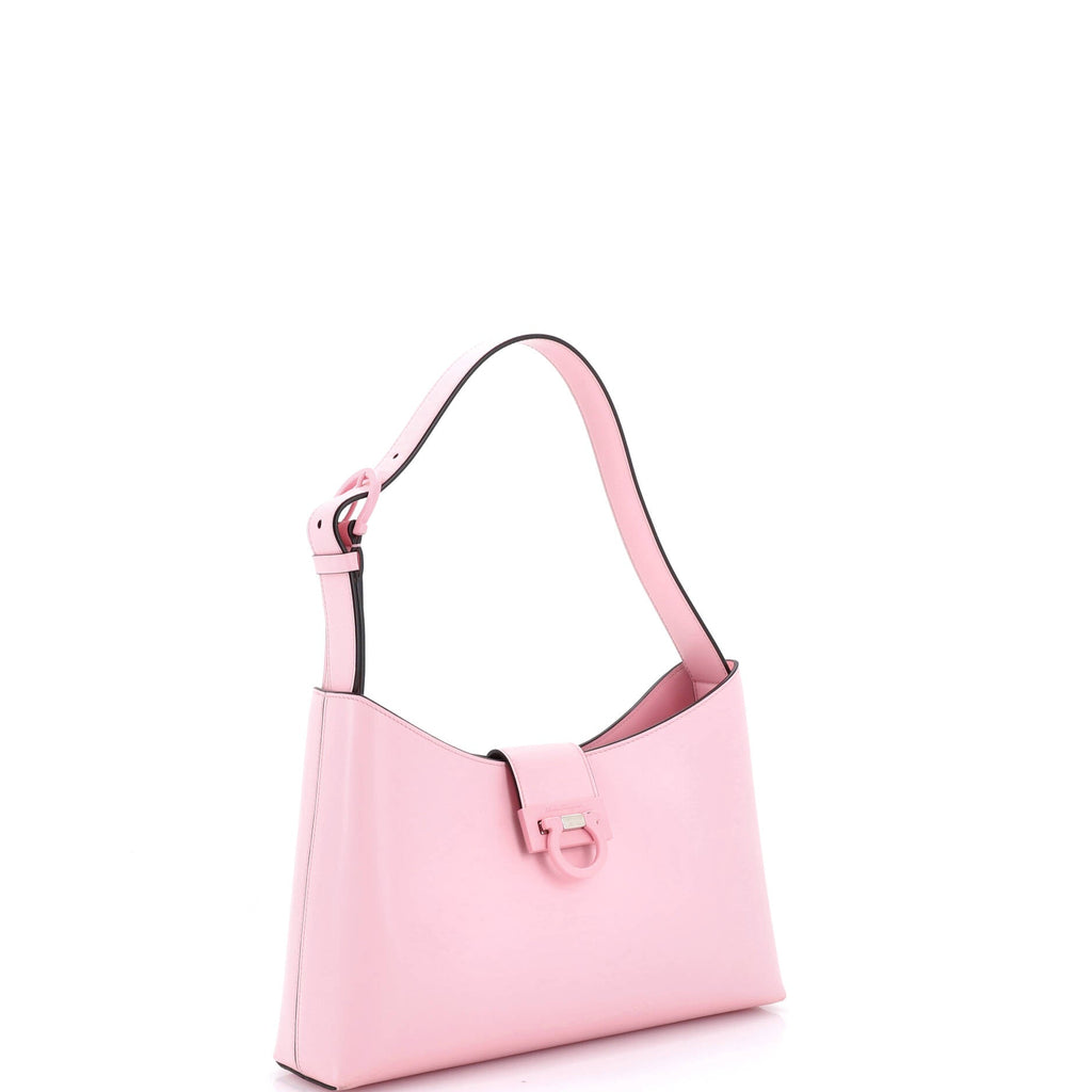 Trifolio Shoulder Bag Leather East West