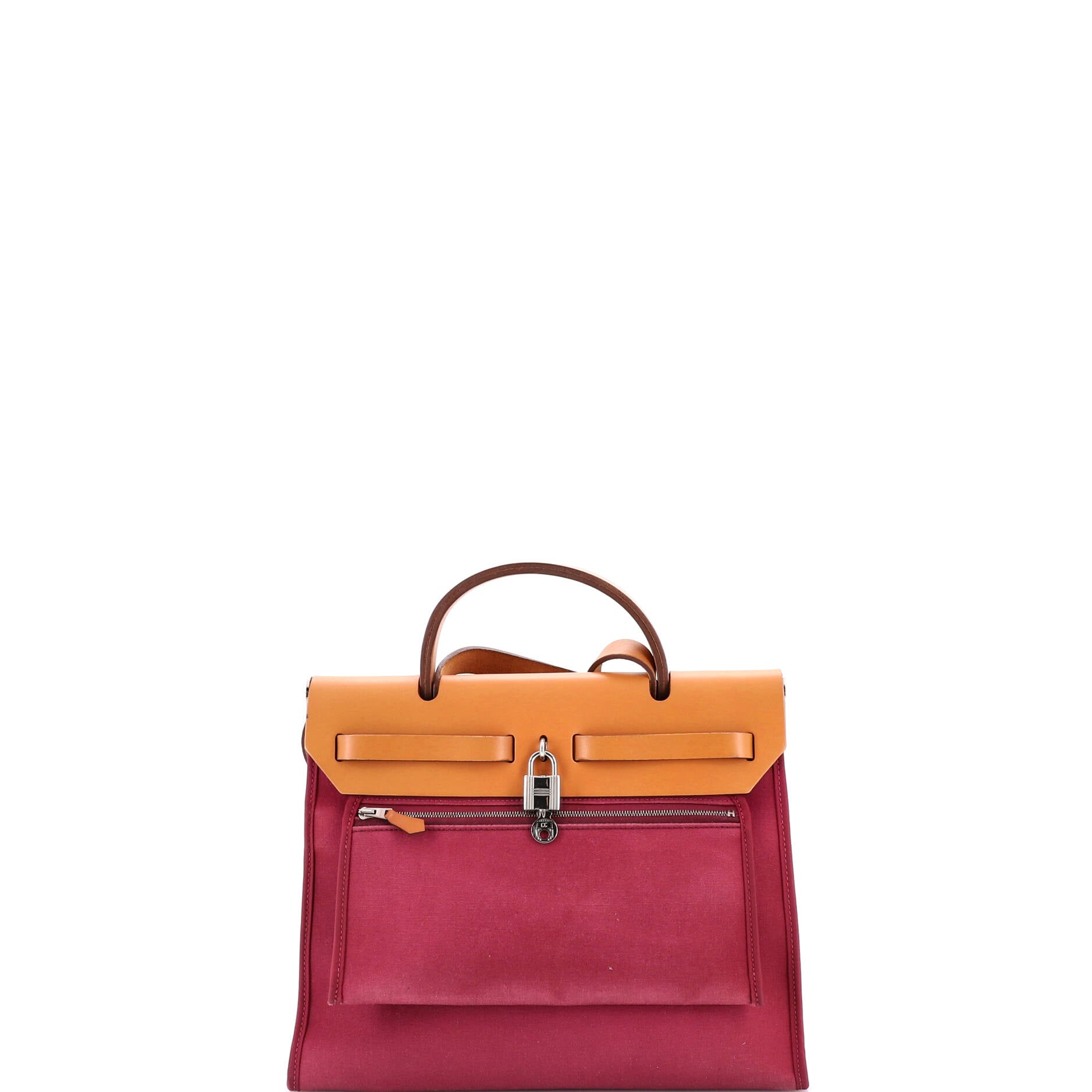 Herbag Zip Leather and Toile 31